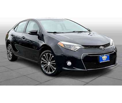2014UsedToyotaUsedCorollaUsed4dr Sdn CVT is a Black 2014 Toyota Corolla Car for Sale in Tinton Falls NJ