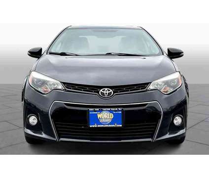 2014UsedToyotaUsedCorollaUsed4dr Sdn CVT is a Black 2014 Toyota Corolla Car for Sale in Tinton Falls NJ