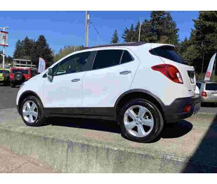2016UsedBuickUsedEncoreUsedAWD 4dr is a White 2016 Buick Encore Car for Sale in Vancouver WA