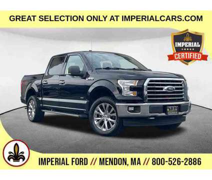 2017UsedFordUsedF-150Used4WD SuperCrew 5.5 Box is a Black 2017 Ford F-150 XLT Truck in Mendon MA