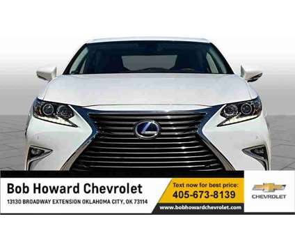 2016UsedLexusUsedES 300hUsed4dr Sdn is a White 2016 Lexus ES 300h Car for Sale in Oklahoma City OK