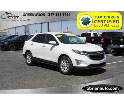 2019UsedChevroletUsedEquinoxUsedFWD 4dr is a White 2019 Chevrolet Equinox LT SUV in Greenwood IN