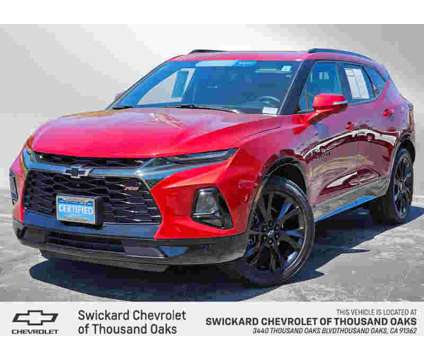 2021UsedChevroletUsedBlazerUsedFWD 4dr is a Red 2021 Chevrolet Blazer Car for Sale in Thousand Oaks CA