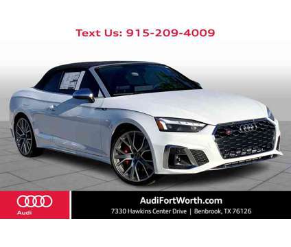 2024NewAudiNewS5 CabrioletNew3.0 TFSI quattro is a Black, White 2024 Audi S5 Car for Sale in Benbrook TX