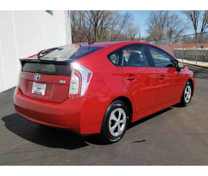 2015 Toyota Prius Four is a Red 2015 Toyota Prius Four Car for Sale in Waukegan IL