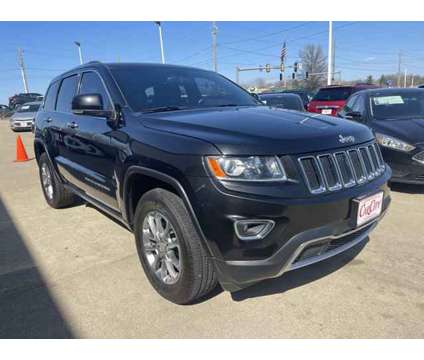 2014 Jeep Grand Cherokee Limited is a Black 2014 Jeep grand cherokee Limited Car for Sale in Des Moines IA