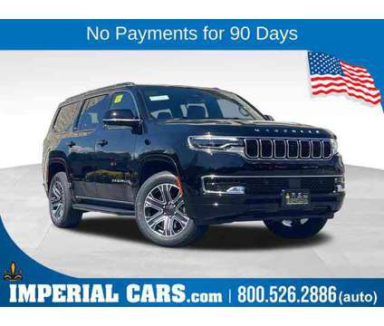 2024 Jeep Wagoneer is a Black 2024 Jeep Wagoneer Car for Sale in Mendon MA