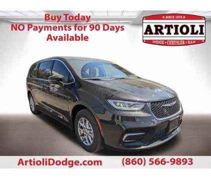 2024 Chrysler Pacifica Touring is a Black 2024 Chrysler Pacifica Touring Car for Sale in Enfield CT