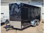 2024 MTI MWT 7x14 7' H V Front Enclosed Trailer w/Ramp b