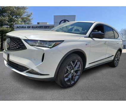2024 Acura MDX w/A-Spec Package is a Silver, White 2024 Acura MDX Car for Sale in Ellicott City MD