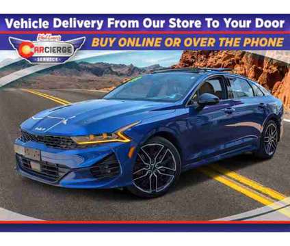 2023 Kia K5 GT is a Blue 2023 Car for Sale in Colorado Springs CO