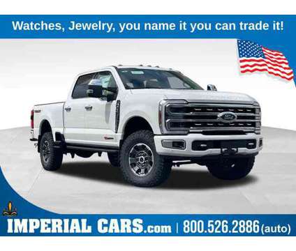 2024 Ford Super Duty F-350 SRW Platinum is a White 2024 Ford Car for Sale in Milford MA