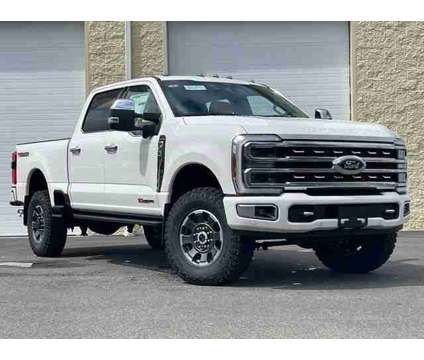 2024 Ford Super Duty F-350 SRW Platinum is a White 2024 Ford Car for Sale in Milford MA