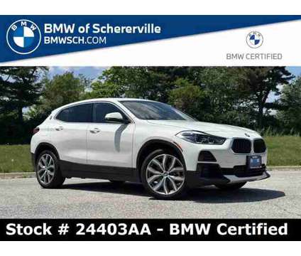 2022 BMW X2 xDrive28i is a White 2022 BMW X2 xDrive28i Car for Sale in Schererville IN