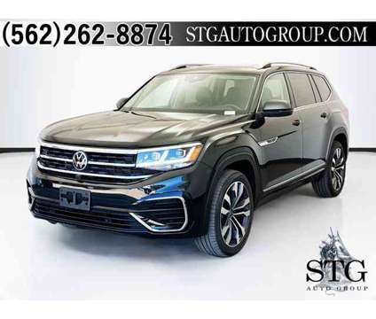 2021 Volkswagen Atlas 3.6L V6 SEL Premium R-Line is a Green 2021 Volkswagen Atlas SUV in Bellflower CA