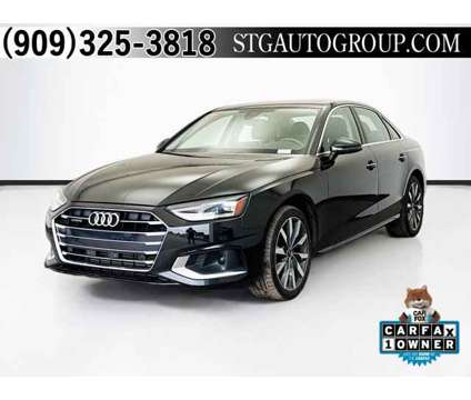 2021 Audi A4 40 Premium quattro is a Black 2021 Audi A4 2.8 quattro Sedan in Montclair CA