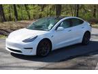 2020 Tesla Model 3 White, 43K miles