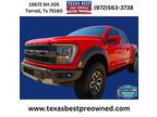 2022 Ford F-150 Red, 22K miles