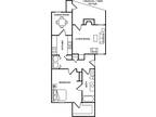 2 Floor Plan 1x1 - Excelsior On The Park, Houston, TX