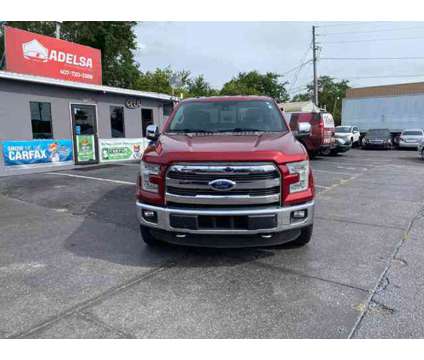 2015 Ford F150 SuperCrew Cab for sale is a Red 2015 Ford F-150 SuperCrew Car for Sale in Orlando FL