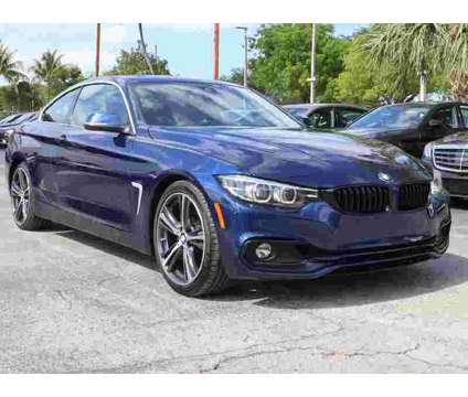 2020 BMW 4 Series 430i is a Blue 2020 BMW 430 Model i Coupe in Miami FL