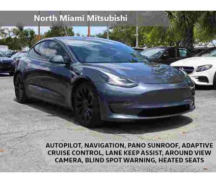 2022 Tesla Model 3 Performance is a Silver 2022 Tesla Model 3 Sedan in Miami FL