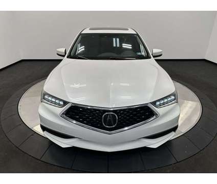 2019 Acura TLX 2.4L is a Silver, White 2019 Acura TLX Sedan in Emmaus PA