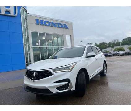 2020 Acura RDX Advance Package SH-AWD is a Silver, White 2020 Acura RDX Advance Package SUV in Vicksburg MS