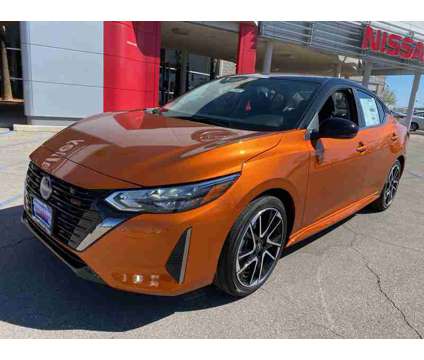 2024 Nissan Sentra SR is a Black, Orange 2024 Nissan Sentra SR Sedan in Palmdale CA