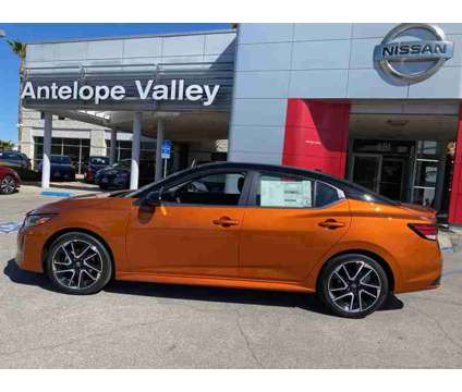 2024 Nissan Sentra SR is a Black, Orange 2024 Nissan Sentra SR Sedan in Palmdale CA