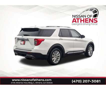 2020 Ford Explorer Limited is a White 2020 Ford Explorer Limited SUV in Athens GA
