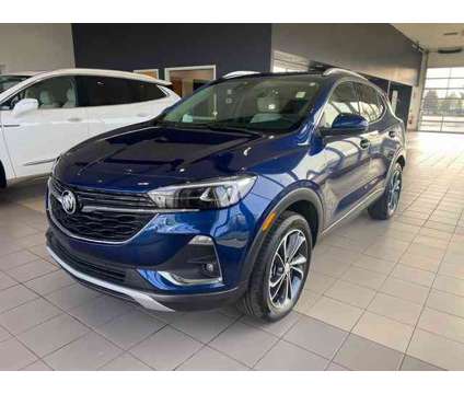 2022 Buick Encore GX Essence AWD, 1 OWN, LEATHER, SUV is a Blue 2022 Buick Encore Essence SUV in Westland MI