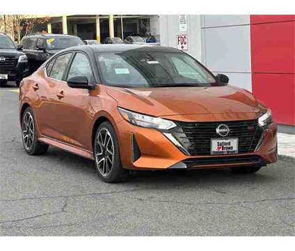 2024 Nissan Sentra SR is a Black, Orange 2024 Nissan Sentra SR Sedan in Fairfax VA