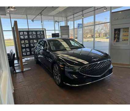 2024 Genesis G90 3.5T e-SC is a Black 2024 Genesis G90 Sedan in Council Bluffs IA