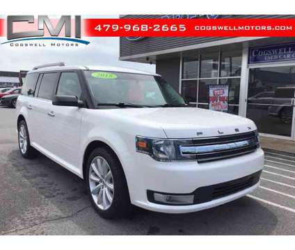 2018 Ford Flex SEL is a Silver, White 2018 Ford Flex SEL SUV in Russellville AR