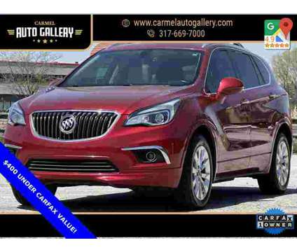 2018 Buick Envision Essence is a Red 2018 Buick Envision Essence SUV in Carmel IN