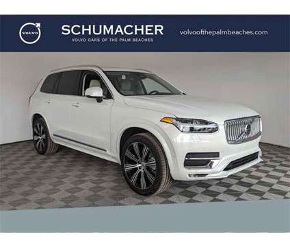 2024 Volvo XC90 B6 Plus Bright Theme is a White 2024 Volvo XC90 3.2 Trim SUV in West Palm Beach FL