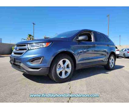 2018 Ford Edge SE is a Blue 2018 Ford Edge SE SUV in Henderson NV