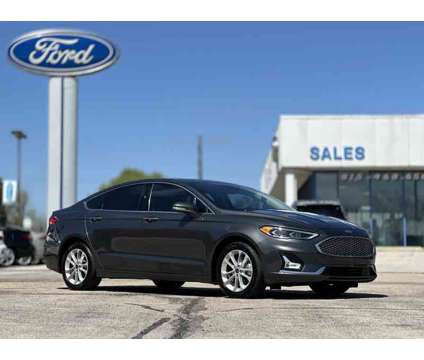 2020 Ford Fusion Energi Titanium is a Silver 2020 Ford Fusion Energi Titanium Sedan in Manteno IL