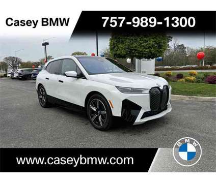 2024 BMW iX xDrive50 is a White 2024 BMW 325 Model iX SUV in Newport News VA