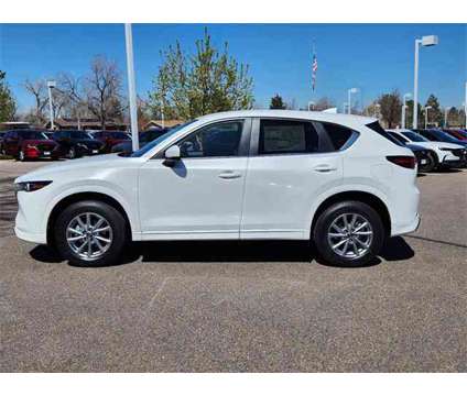 2024 Mazda CX-5 2.5 S Select Package is a White 2024 Mazda CX-5 SUV in Littleton CO