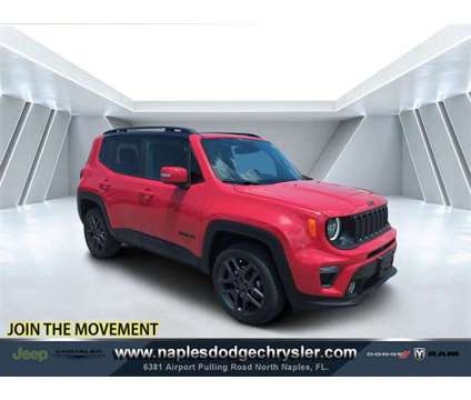 2020 Jeep Renegade Altitude is a Red 2020 Jeep Renegade Altitude SUV in Naples FL