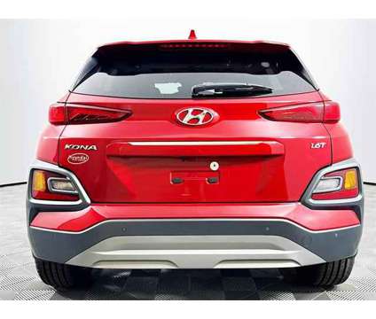 2021 Hyundai Kona Ultimate is a Red 2021 Hyundai Kona Ultimate SUV in Saint Augustine FL