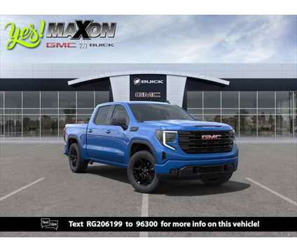 2024 GMC Sierra 1500 4WD Crew Cab Short Box Elevation with 3VL is a Blue 2024 GMC Sierra 1500 Car for Sale in Union NJ