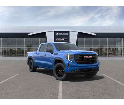 2024 GMC Sierra 1500 4WD Crew Cab Short Box Elevation with 3VL is a Blue 2024 GMC Sierra 1500 Car for Sale in Union NJ