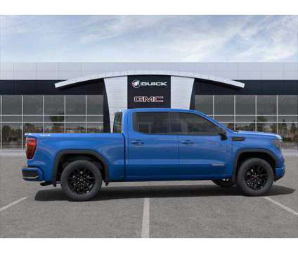 2024 GMC Sierra 1500 4WD Crew Cab Short Box Elevation with 3VL is a Blue 2024 GMC Sierra 1500 Car for Sale in Union NJ