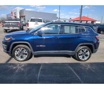 2021 Jeep Compass Limited 4X4 is a Blue 2021 Jeep Compass Limited SUV in Dubuque IA