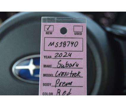 2024 Subaru Crosstrek Premium is a Red 2024 Subaru Crosstrek 2.0i Station Wagon in Highland Park IL
