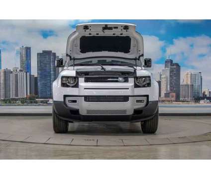 2024 Land Rover Defender S is a White 2024 Land Rover Defender 110 Trim SUV in Lake Bluff IL