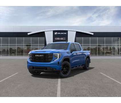 2024 GMC Sierra 1500 4WD Crew Cab Short Box Elevation with 3SB is a Blue 2024 GMC Sierra 1500 Car for Sale in Union NJ